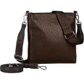Gabor schoudertas Silena Cross Bag Dark Brown donkerbruin
