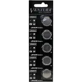 Messingschlager Knopcel CR2032, 3V lithium, verpakking van 5 stuks in blisterverpakking