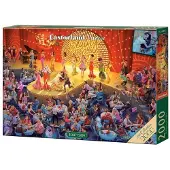 Castorland Puzzel van 2000 stukjes, Beauty Show - Kunstcollectie, model 200894