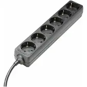 Adam hall 6 Socket EU Power Strip 5m Cable