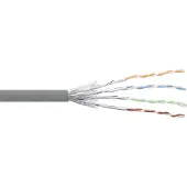 InLine Patchkabel Cat.6 S/FTP (PiMf), grijs, AWG27, PVC, CU, 100m