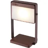 Nordlux solar tafellamp | Saulio To-Go | 3000K | IP44 | 3.5W | Bruin