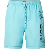Jan Vanderstorm herren Zwemshort - 14 - blauw - Plus Size