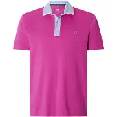 Jan Vanderstorm oversized polo Plus Size DANHY roze male | Maat: L