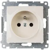 Kontakt-Simon Contactdoos - Simon DGZ1Z.01/41, Wit, Kunststof, IP20, 250 V, 75 mm, 40 mm