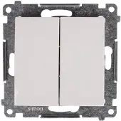 Kontakt-Simon DW5A.01/11, Knoppen + Schakelaars, Wit