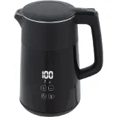 HOMCOM Elektrische waterkoker, 1,7 liter, snelkookfunctie, 2200W, met LED-display