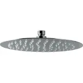 BLUE LABEL Viborg Steel Hoofddouche 25cm RVS 304 - Geborsteld RVS - RVS 304 - Kranen, Douchekranen, Hoofddouches - 8711802005613 - Kranen, Douchekranen, Hoofddouches