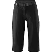 Gonso Ruth 3/4, dames fietspantalon 3/4, 2-in-1 fietsshort