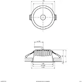 EVN C54N10010125 C54N10010125 LED-inbouwlamp LED LED vast ingebouwd 10 W Wit