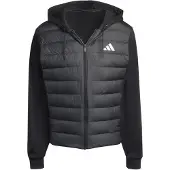 Adidas Regular Fit gewatteerd jack met capuchonkraag