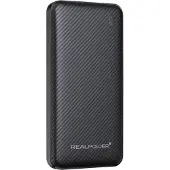 RealPower 558787 PB-10000 SSB,10.000mAh,Feststoffbatterie,schwarz