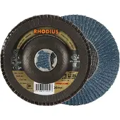 Rhodius 211393 LSZ F1 X-LOCK Lamellenschijf RVS, Staal 10 stuk(s)