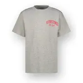 Vingino Oversized T-shirt Icon-logo-SS Jongen Grijs 128