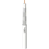 Megasat 100066 Coaxkabel Buitendiameter: 7.2 mm Wit 100 m
