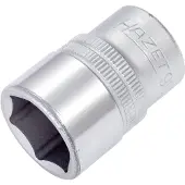 Hazet Dopsleutel 900-19 · 1/2 inch (12,5 mm) vierkant hol · Buiten-zeskant-tractieprofiel · SW 19 mm
