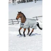 Bucas Deken Power Turnout Rain 0gr Zilver - 165/213