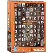 Eurographics Famous Writers Puzzel (1000 stukjes)