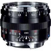 Zeiss ZM C Sonnar T* 50mm f/1.5 objectief Zwart