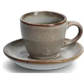 Zeller 6x Zeller Present Espresso set, Kopje, Bruin