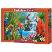 Castorland puzzel Parrot Meeting - 2000 stukjes legpuzzel.
