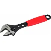 AWTOOLS verstelbare moersleutel, Zweeds model, 300 mm, met rubberen handgreep