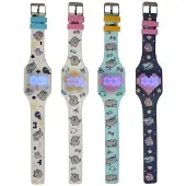 Puckator Pusheen Kat Digitaal Siliconen Horloge