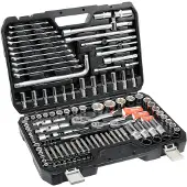 YATO Steeksleutelset, 128-delig, 1/2", 3/8" en 1/4", XL-uitvoering