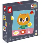 Janod - Magneetspel - Dagelijkse rituelen van de kleine kat