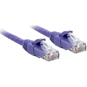 Lindy 48128, 15 meter, Cat6, U/UTP (UTP), RJ-45, RJ-45, paars