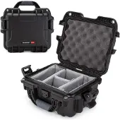 Nanuk 905 Waterdichte koffer met gevoerde compartimenten - Zwart