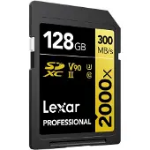 Lexar SDXC Professional UHS-II 2000x 128GB