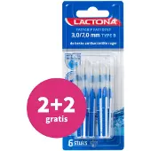 Lactona EasyGrip Interdentaal Ragers 3-7mm donkerblauw - 5 stuks