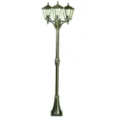 Albert Grote staande buitenlamp Nelly 207cm brons
