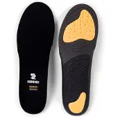 52bones GameTech Low Arch - premium inlegzolen met lage voetboog - optimale demping hiel en voorvoet - geschikt voor voetbal, tennis, hockey en volleybal - maat 43/44 - 1 paar
