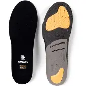 52bones GameTech Mid Arch - premium inlegzolen met medium voetboog - optimale demping hiel en voorvoet - geschikt voor voetbal, tennis, hockey en volleybal - maat 37/38 - 1 paar