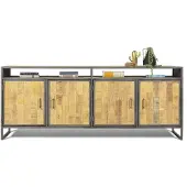 Bommel Wonen Dressoir (200cm) Breeze - Seasoned Brown
