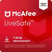 McAfee Livesafe - Onbeperkt Aantal Apparaten Abonnement Van 1 Jaar Wordt Jaarlijks Automatisch Verlengd (digitale Download)