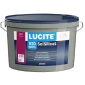 Lucite 820 Solsilicat | Matte Muur- & Gevelverf 12 LTR - Wit