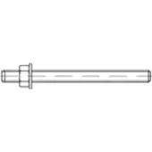 Alstertaler Schrauben & Präzisionsteile 887340100080110 Ankerstang 110 mm 20 stuk(s)