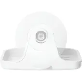 SmartaSaker Flex zeepbakje - 13x10x9cm - zelfklevend - ABS Wit 1021301-660