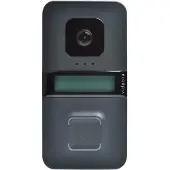Grothe WLAN deurbelset antraciet, model vidoora VD 720-W, artikelnummer 75405