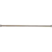 Spirella Douchestang Kreta 125-220cm Zilver Geborsteld