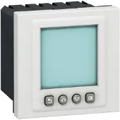 Legrand Mosaic programmeerbare tijdklok met LCD display - 078425