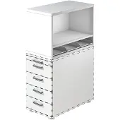 Hjh OFFICE PRO SIGNA SCA1 - Rolcontainer Wit