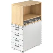 Hjh OFFICE PRO SIGNA SCA1 - Rolcontainer Eiken