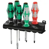 Wera 334/368/6 Rack Schroevendraaierset Werkplaats 6-delig