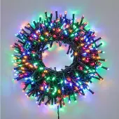 Lotti 36277, 100 lampen, LED, Geschikt voor binnen/buiten, Groen, 8 uur