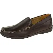 Geox heren mocassins, model Siron W C, bruin, maat 39 EU