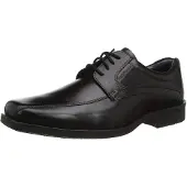Hush puppies Brandon Zwarte Leren Veterschoenen Voor Heren
